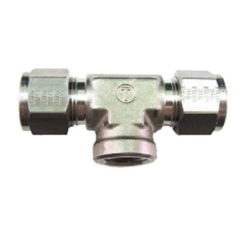 TyLok B-16-DTTF-16 Brass 1 CBC Tube x 1 CBC Tube x 1 FNPT Tee