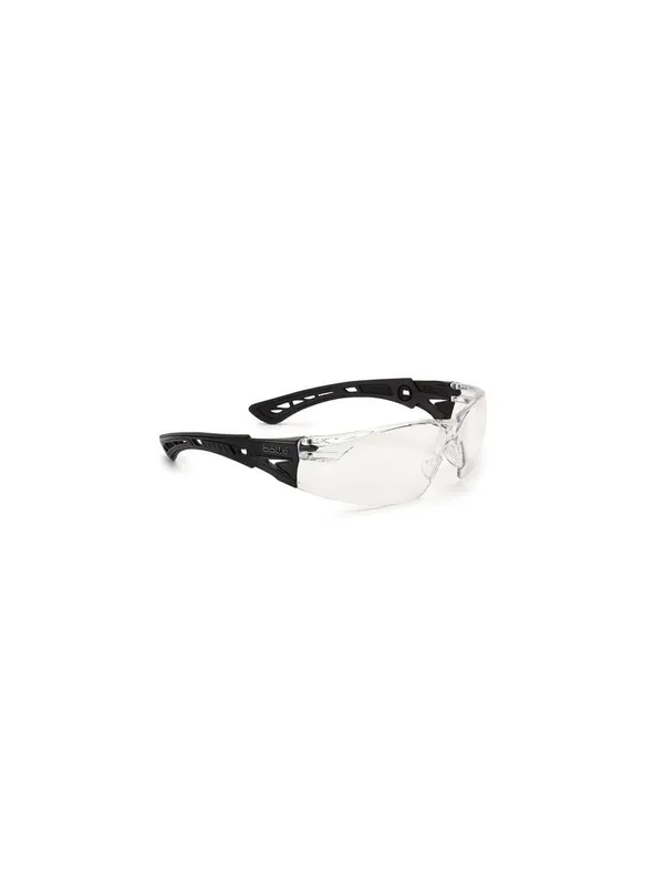 Bolle Safety PSSRUSP0652B Rush+ BSSI Safety Glasses Clear Lens Small Version