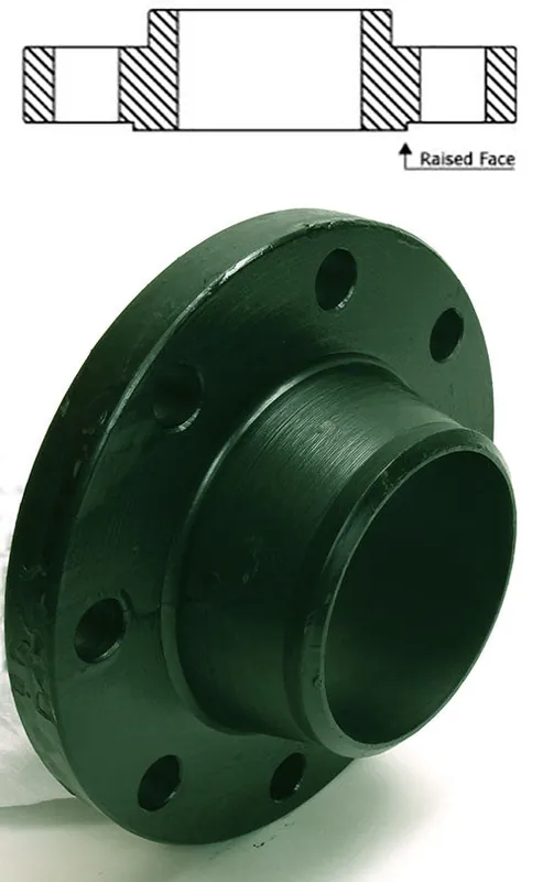 Weldbend 105-120-080-000 8 Class 150 Weld Neck Flange RF