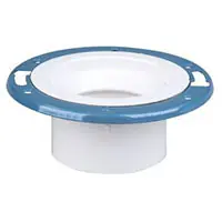 NIBCO INC K355290 4851A 4 HUB ADJ CLOSET FLANGE PVC