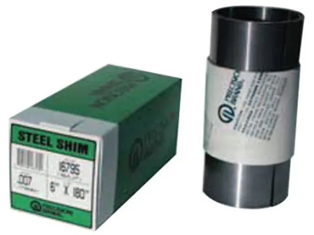 Precision Brand 16395 Steel Shim Stock 0.008 x 100 x 6