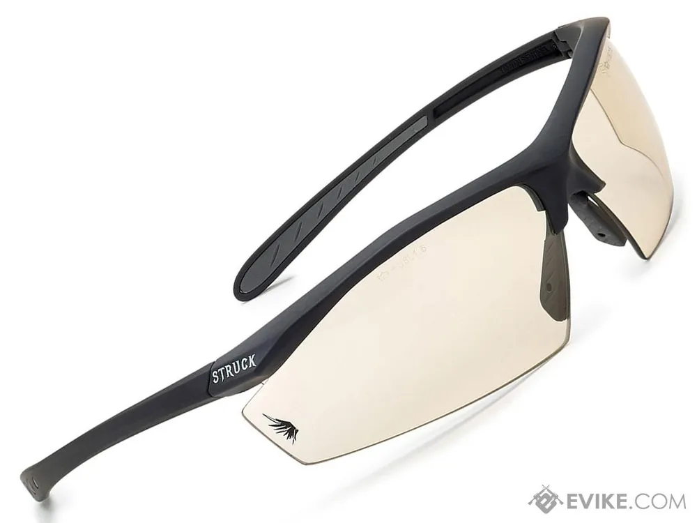 Bolle Safety PTSSENTC02 Sentinel Struck Ballistic Glasses Copper Lens Anti-Scratch Anti-Fog