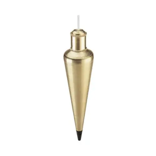 Empire Level 908BR Brass Plumb Bob 8 oz. Replacement MPN
