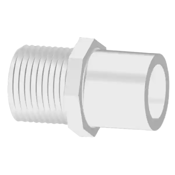 NIBCO INC L010000 433-005 1/2 SPXM FTG ADAPTER PVC 40
