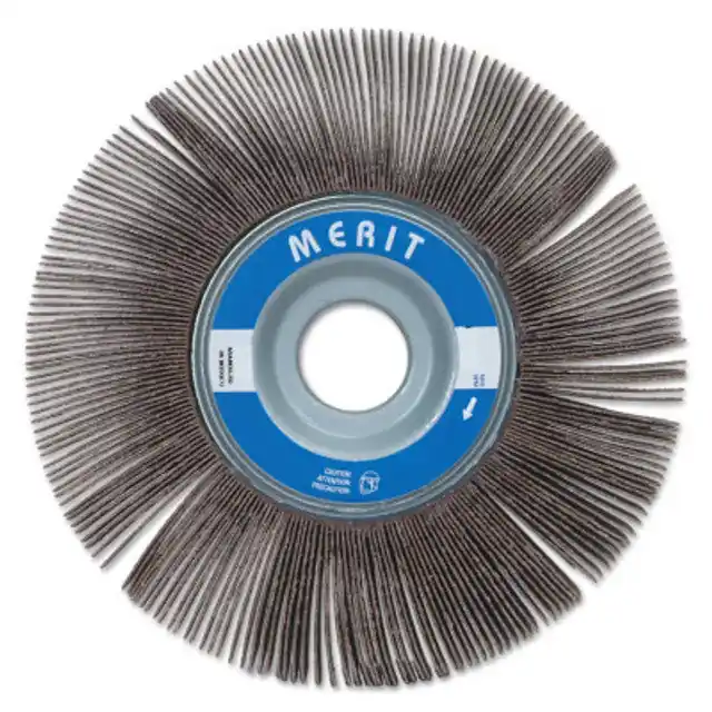 Merit Abrasives 8834122044 High Performance Flap Wheels 4 in x 1 1/2 in 60 Grit 12,000 rpm