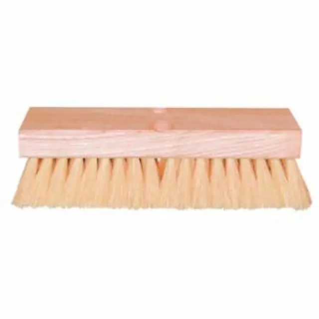 Magnolia Brush 10DT Deck Scrub Brushes 10 in Hardwood Block 2 in L Trim