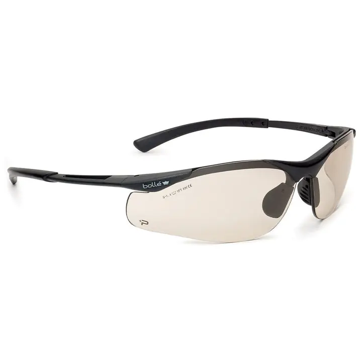 Bolle Safety PSSCONTC13B Contour Glasses CSP Lens Anti-Scratch/Anti-Fog Platinum Coating 1/Each