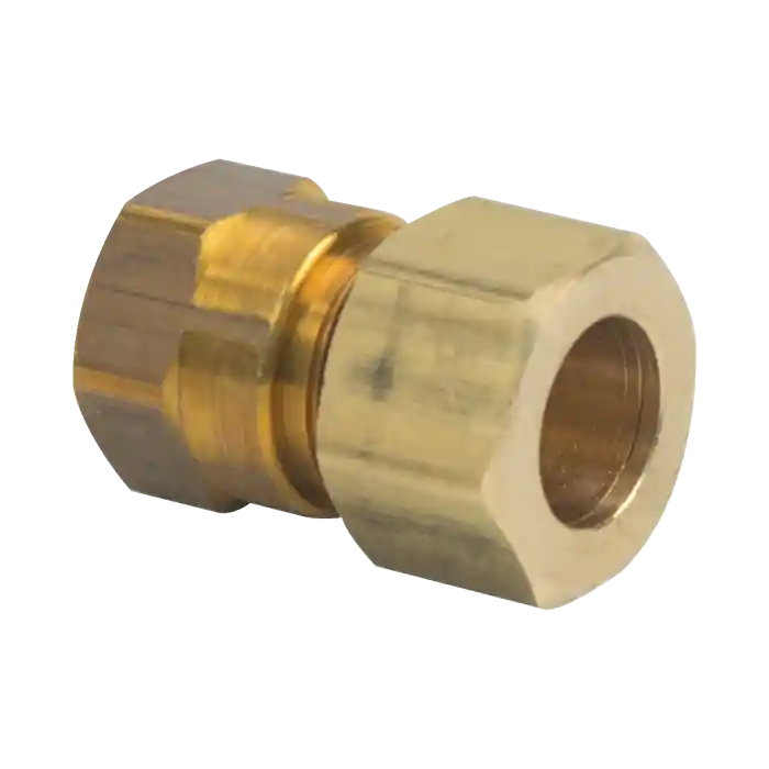 BrassCraft 66-8-6X 1/2 in. O.D. Tube x 3/8 in. FIP Compression Female Reducing Adapter