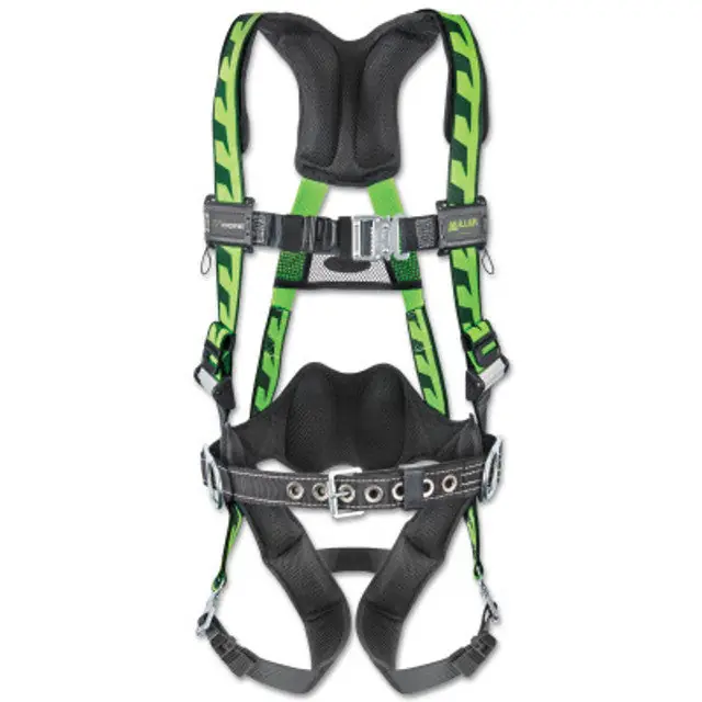 Honeywell AC-QC-BDP/UBL AirCore Full-Body Harness Steel Side/Back D-Rings Universal Quick-Connect Straps