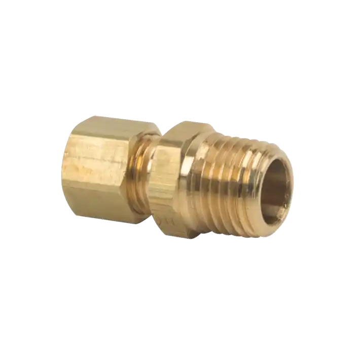 BrassCraft 68-2-2X 1/8 in. O.D. Tube x 1/8 in. MIP Compression Male Adapter