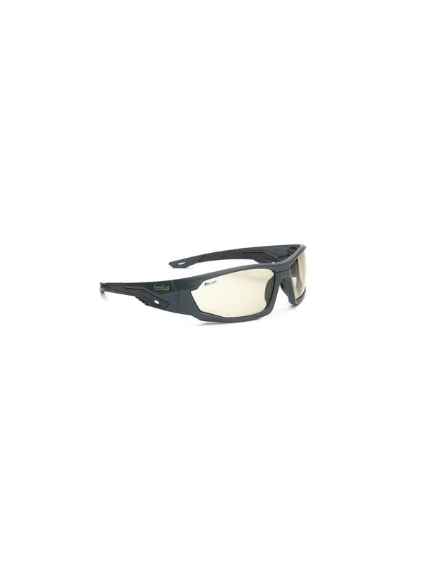 Bolle Safety MERCSP Mercuro Safety Glasses Black Frame Copper Lens Platinum Coating