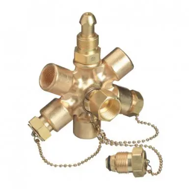 Western Enterprises MB-50 Manifold Block Assembly 3,000 psig CGA-540 Female CGA-540 Male