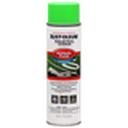 Rust-Oleum 257403 Gloss Fluorescent Green Striping Paint 17 oz