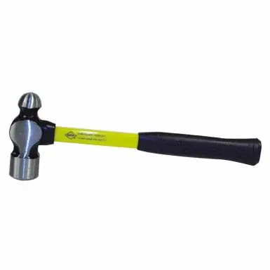 Nupla 21-024 Classic Ball Pein Hammer Fiberglass Handle 24 oz Head
