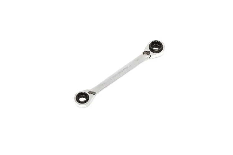 Gearwrench 85203 13/16 x 7/8 & 15/16 x 1 12 Point 4 in 1 Reversible Ratcheting Box Wrench Double End