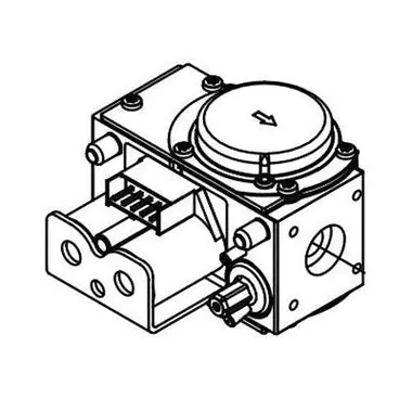 Burnham 105004-02 Replacement Gas Valve Kit (includes one gas valve and o-rings)