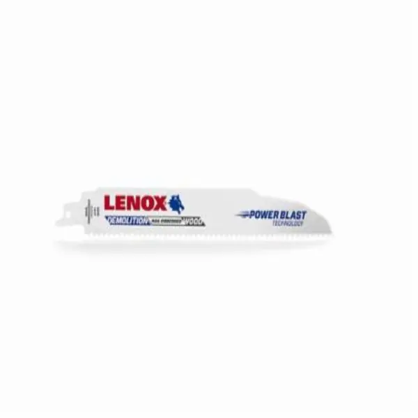 BLACK & DECKER 20598966R Lenox 20598-966R 9 x 7 x 0.062 6-TPI Demolition Bi-Metal Reciprocating Saw Blades