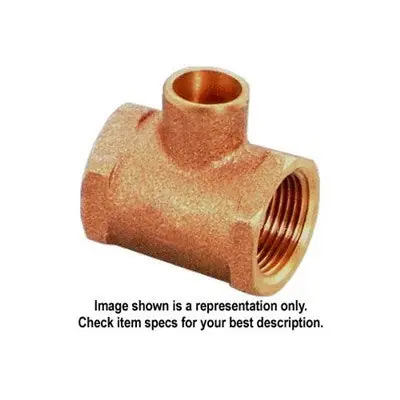 LEGEND VALVE 456-184NL 3/4 x 3/4 x 1/2 PUSH FIT TEE