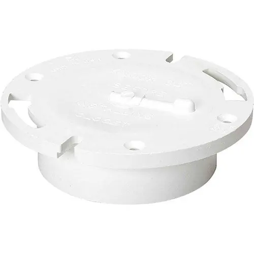 Genova 800-KO-3706 4 PVC DWV CLO FLG HUB W/KO