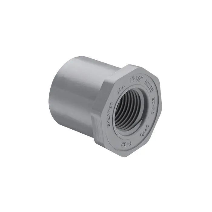 Spears 838-288C 2-1/2X3/4 CPVC RED BUSH SPIGOTXFPT SCH80