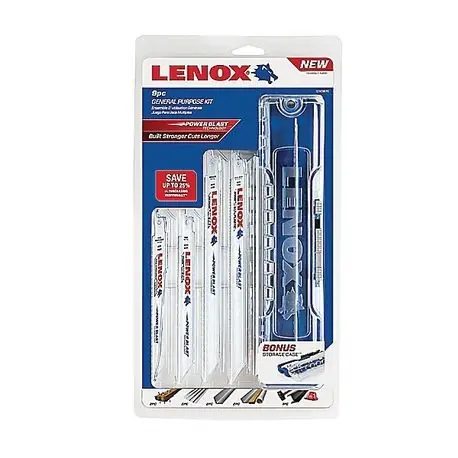 BLACK & DECKER 121439KPE 9PC BI-METAL RECIP BLADE KIT