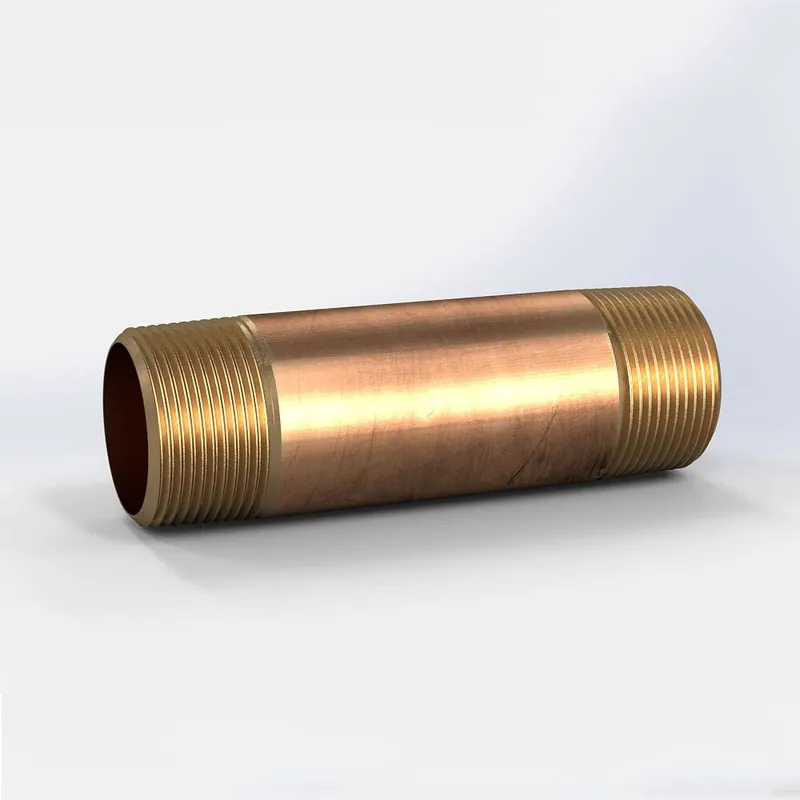 GENOVA NPBR1112 1-1/4 X 12 BRASS NIPPLE