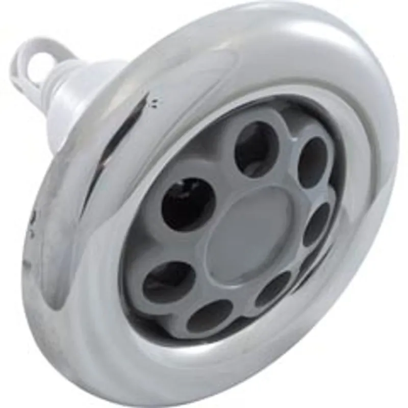 Waterway Plastics 229-7747S Jet Intl WW Power Storm 5fd Massage Stainless Steel Gray Replacement MPN