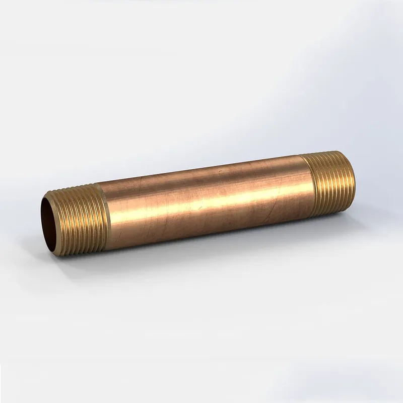 Genova Pipe NPBR3445 3/4 X 4-1/2 Brass Nipple