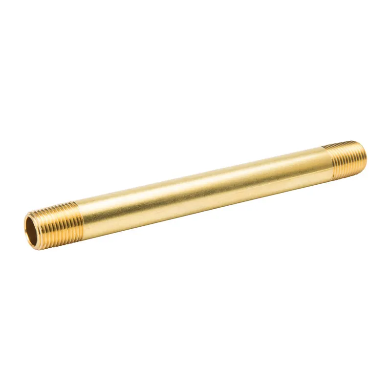 GENOVA BR-1-18 1 X 18 BRASS NIPPLE