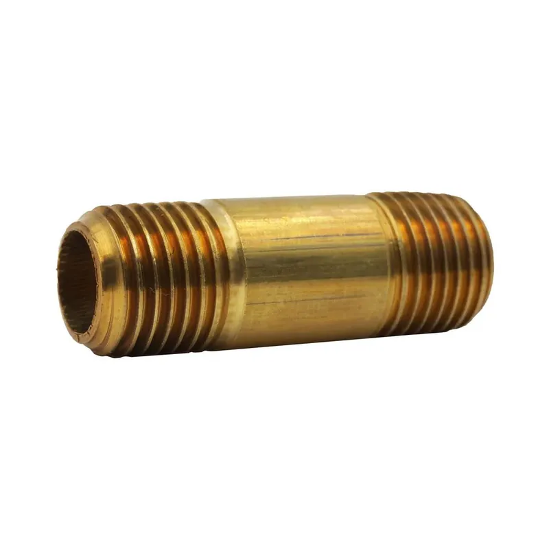 Genova Pipe NPBR1415 1/4 X 1-1/2 Brass Nipple