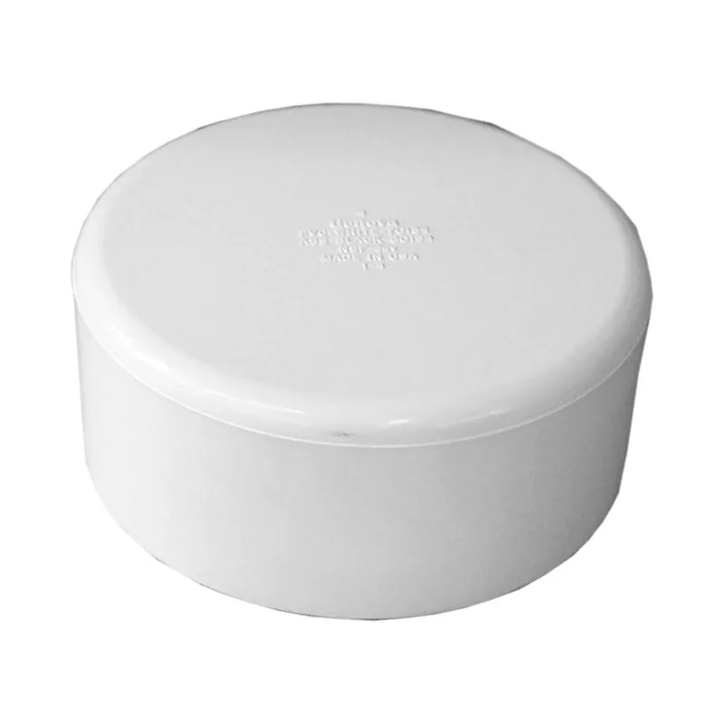 GENOVA PIPE PVCDWV FITTINGS 116-3305 6 PVC DWV SLIP CAP