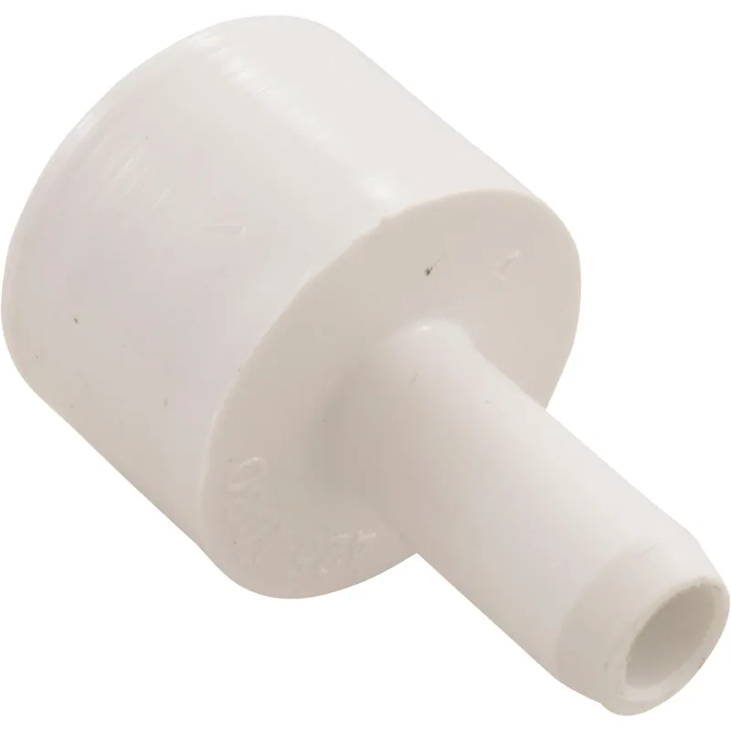 Waterway Plastics 425-1080 3/4Spigot X 3/8Smooth Barb Straight Adapter