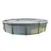 Swimline PCO1428 Swimline Super Deluxe 24' Round Winter Cover, 4' Overlap, Blue/Black