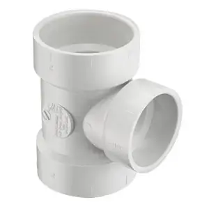 Spears P442-251 2X1-1/2 PVC DWV Reducing Vent Tee HUBXHUBXHUB