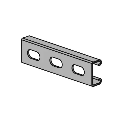 Anvil 2400104721 Fig AS 500EH Channel, 1-5/8 In Wx13/16 In Dx20 Ft Lx14 Ga Thk