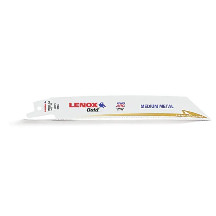 BLACK & DECKER (LENOX TOOL) 21065810GR GOLD RECP BL 8X3/4X.05 10TPI