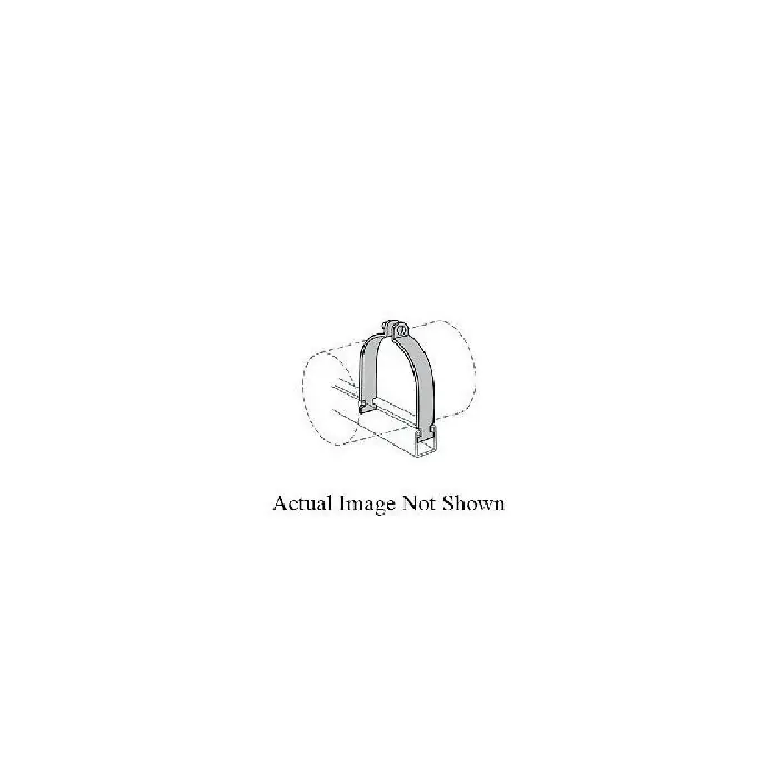 Anvil 2400224339 Fig As 1200As Pre-Assembled Tube Clamp, 3-1/2 In Conduit, 3-3/8 In Od