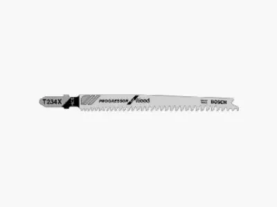 True Value T234X Bosch 5-Pack 4.5-Inch High Carbide Steel T-Shank Jigsaw Blade