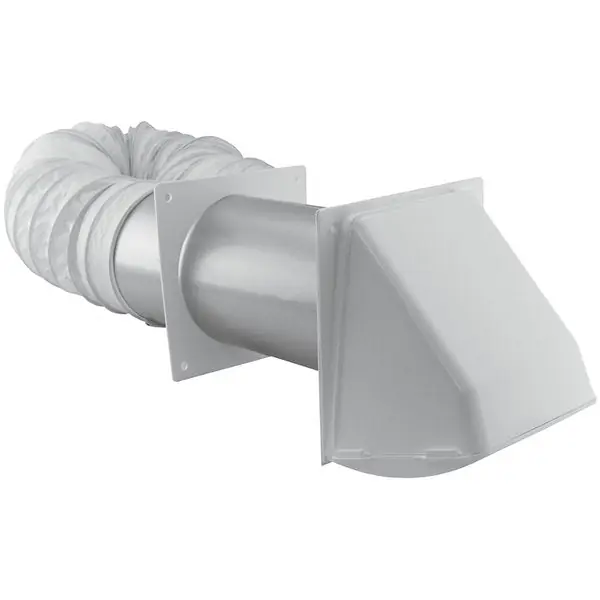 Jones Stephens D04008 4X8 Vinyl Duct Vent Kit