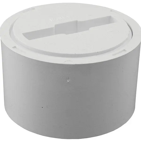 Jones Stephens C61034 3X4 PVC Flush Fit Cleanout W/3 Plug