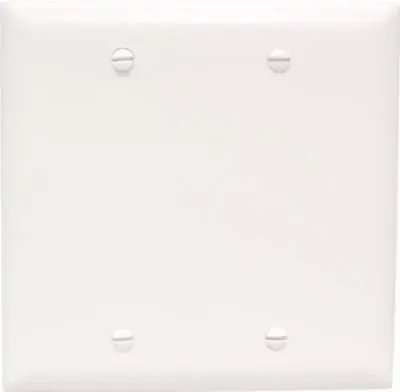 True Value TP23WCC12 Pass & Seymour - Legrand White Blank Nylon Wall Plate