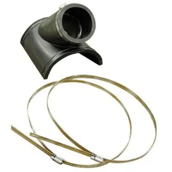 Jones Stephens S27-001 4 Saddle Wye With Clamps