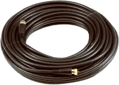 TRUE VALUE VHB655N RCA 50-Ft. Black RG6 Coaxial Cable