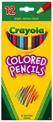 True Value 68-4012 Crayola 12-Count Colored Pencils