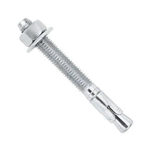 DeWalt 7410SD1 Power-Stud+SD1 Zinc-Plated Carbon Steel Wedge Expansion Anchor 3/8 x 2-1/4 in