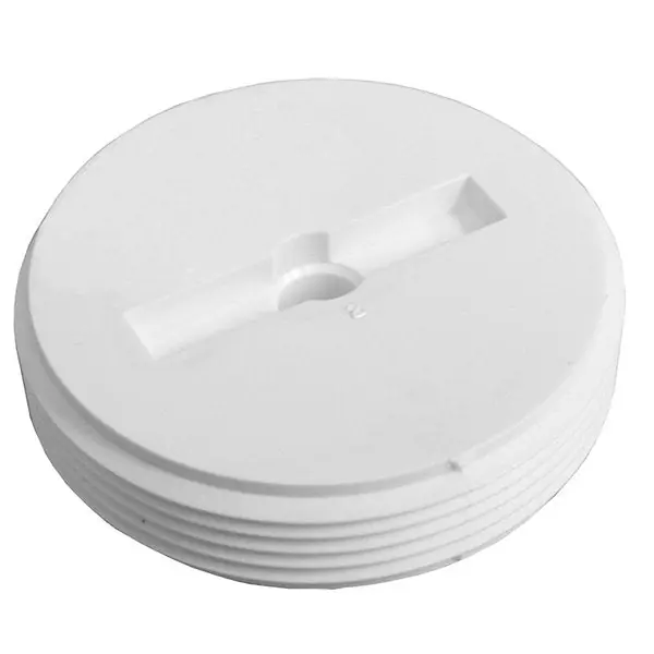 Jones Stephens P49003 3 CSK Plug Plastic White