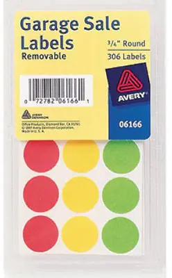 True Value 6725 315CT GARAGE SALE LABEL EA