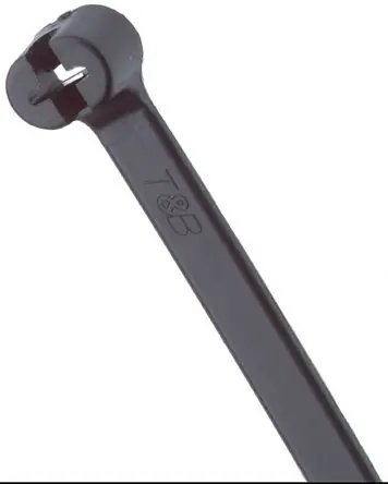 TY-RAP TY527MX High Performance Cable Tie Nylon 6.6 13.4 Inches 50 Pack