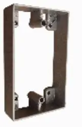 TEDDICO EXR-1V Box Extension Single Gang 4-9/16 X 2-13/16 X 1 IN