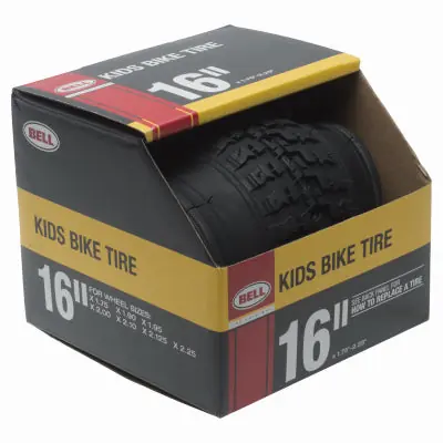 True Value 7091031 Bell 16-Inch Black BMX Bike Tire